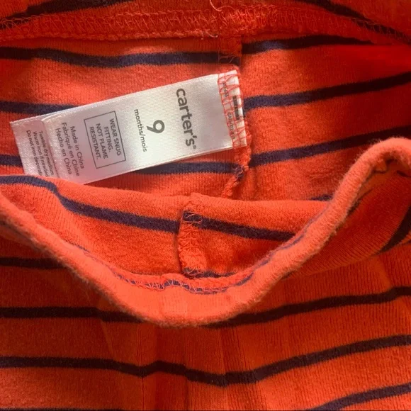 Carter’s 4 Piece Firetruck PJ Set Size 9 Months - Picture 4 of 4